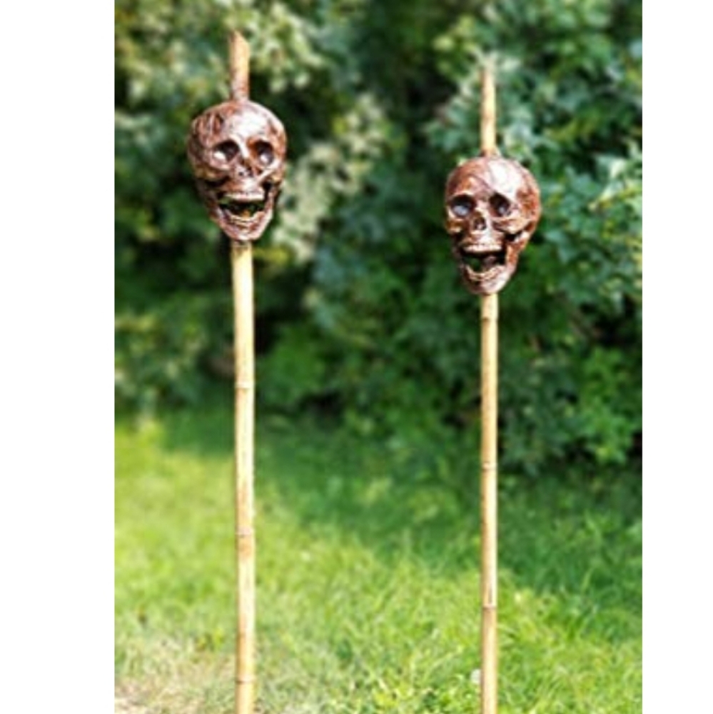 2 pack Undead Empire Skull Totem  Halloween p